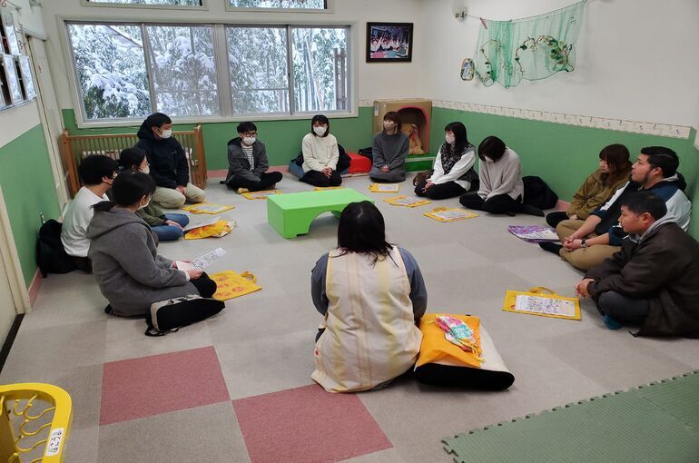 保育参観・懇談会～１月１８日(土)～（りんご組・わかば組・さくら組）