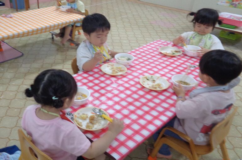 りんご組給食